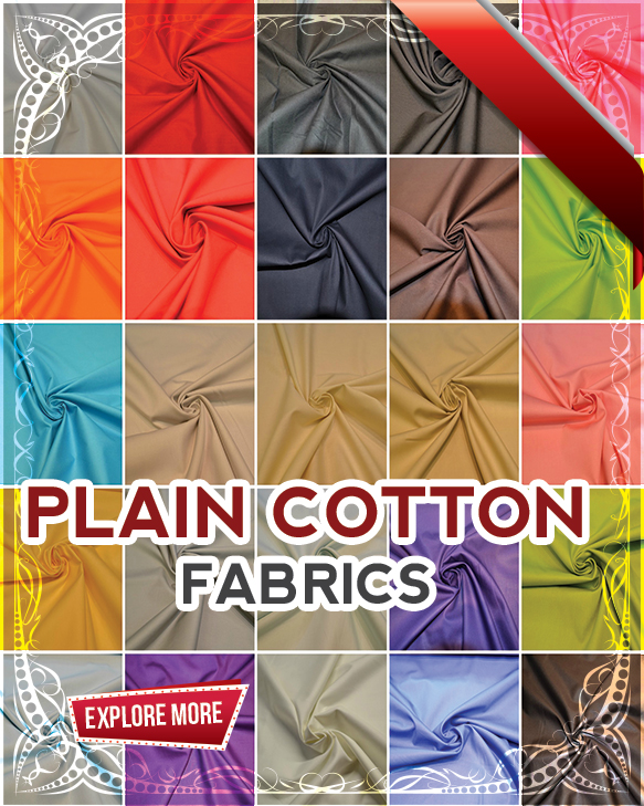 Plain Cotton Fabrics