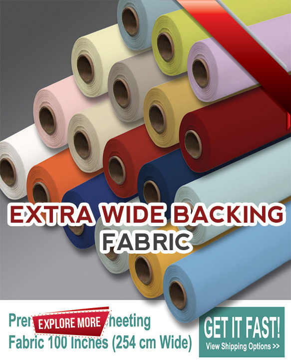 Extra Wide Backing Fabrics