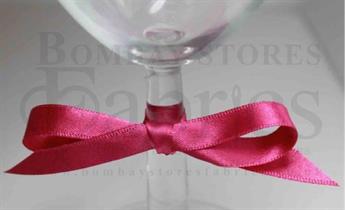 Fuchsia - 402 Berisfords Double Faced Satin Ribbon