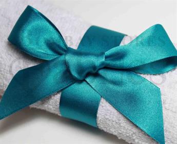 Malibu Blue - 673 Berisfords Double Faced Satin Ribbon