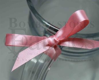 Pink - 2 Berisfords Double Faced Satin Ribbon