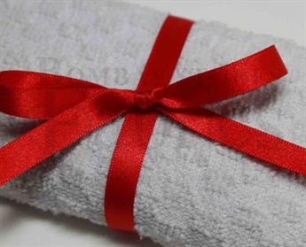 Red - 15 Berisfords Double Faced Satin Ribbon
