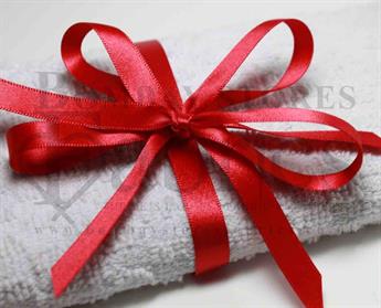Red - 250 Berisfords Double Faced Satin Ribbon
