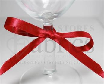 Scarlet Berry - 908 Berisfords Double Faced Satin Ribbon