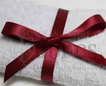 Wine - 17 Berisfords Double Faced Satin Ribbon
