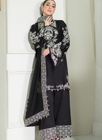 Embroidered Chiffon Ladies Readymade