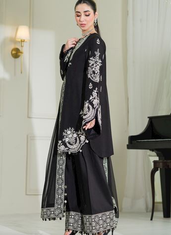 Embroidered Chiffon Ladies Readymade