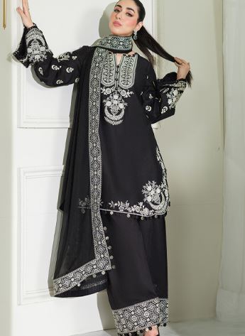 Embroidered Chiffon Ladies Readymade