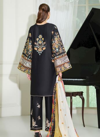 Embroidered Silk Ladies Readymade