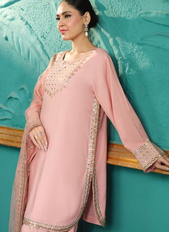 Embroidered Cotton Ladies Readymade