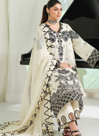 Embroidered Chiffon Ladies Readymade