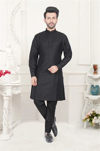 Black Kurta Pajama