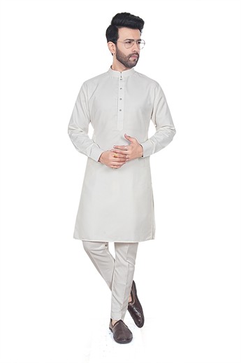 Off White Kurta Pajama