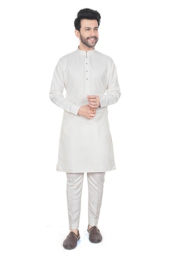 Off White Kurta Pajama