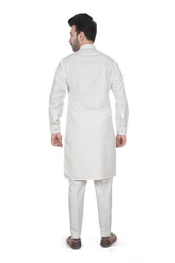 Off White Kurta Pajama