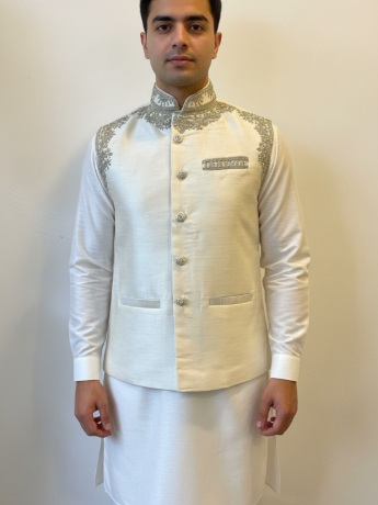 OFF WHITE/SILVER