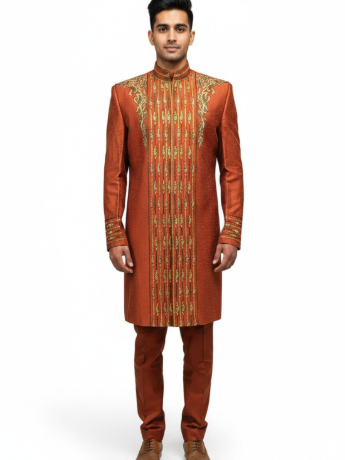 It will come with matching plain trouser.