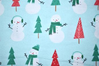 Traditionally, Winceyette is a pure cotton fabric however, this Winceyette fabric is a mix of polyes