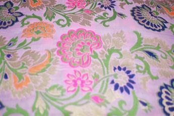 Pink Brocades