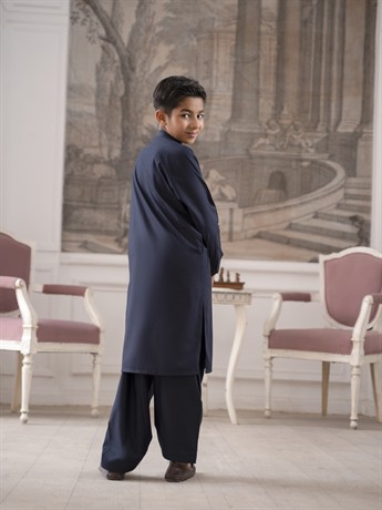 Navy Boys Shalwar Kameez