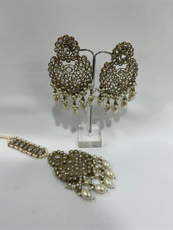GOLD/WHITE