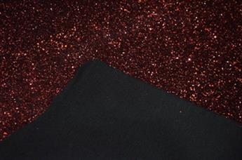 Maroon Cotton Sequined Fabrics