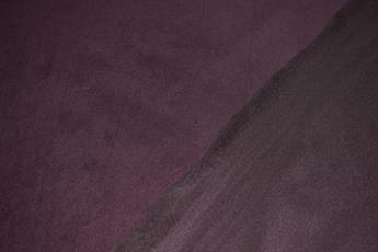 Plum Premium Quality Upholstery Faux Suede Fabric
