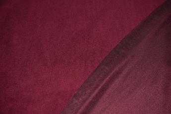Wine Premium Quality Upholstery Faux Suede Fabric
