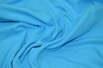 Turquoise Cotton Plain Jersey