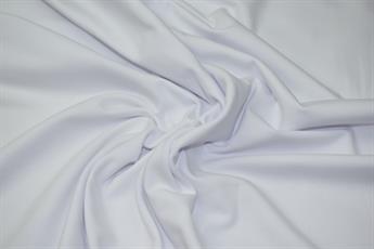 White Cotton Plain Jersey