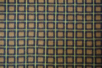 Dark Brown Tartan Fleece