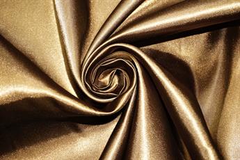 Brown Silky Satin Fabric Dressmaking Costumes Bridal Craft