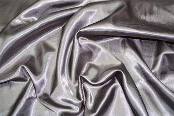 Dark Grey Silky Satin Fabric Dressmaking Costumes Bridal Craft