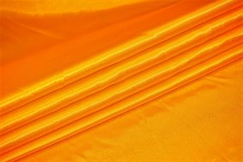 Flo Orange Silky Satin Fabric Dressmaking Costumes Bridal Craft
