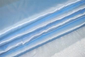 Light Blue Silky Satin Fabric Dressmaking Costumes Bridal Craft