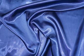 Navy Silky Satin Fabric Dressmaking Costumes Bridal Craft