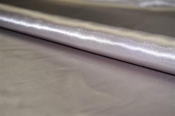Pewter Silky Satin Fabric Dressmaking Costumes Bridal Craft