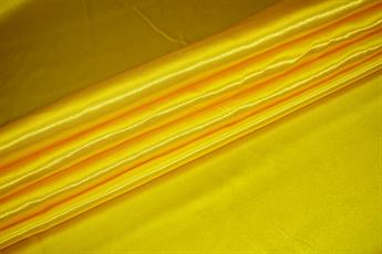 Yellow Silky Satin Fabric Dressmaking Costumes Bridal Craft