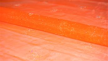 Orange Organza Hologram Sprinkels