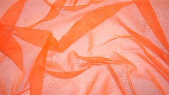 Orange Organza Hologram Sprinkels