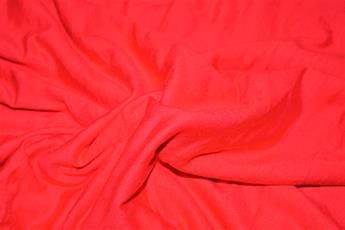 Red Cotton Plain Jersey Fabric Stretch Dressmaking Costumes Leggings