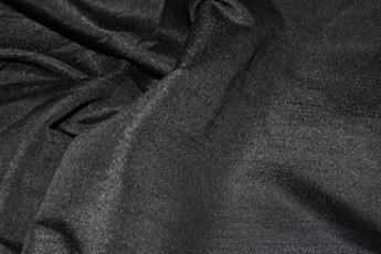 Black Faux Silk