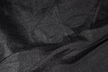 Black Faux Silk