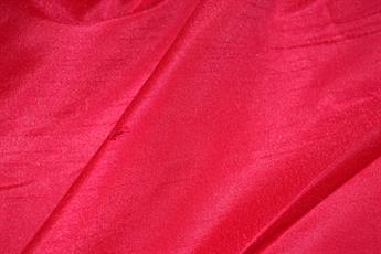 Cerise Faux Silk