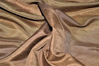Coffee Faux Silk