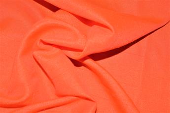 Orange Faux Silk