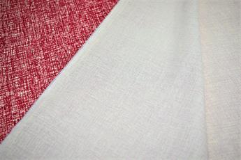 Maroon Cotton Blend Print Canvas