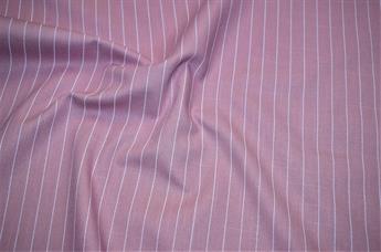 Dusty Pink Cotton Stripes Canvas