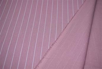 Dusty Pink Cotton Stripes Canvas
