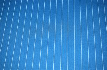 Blue Cotton Stripes Canvas